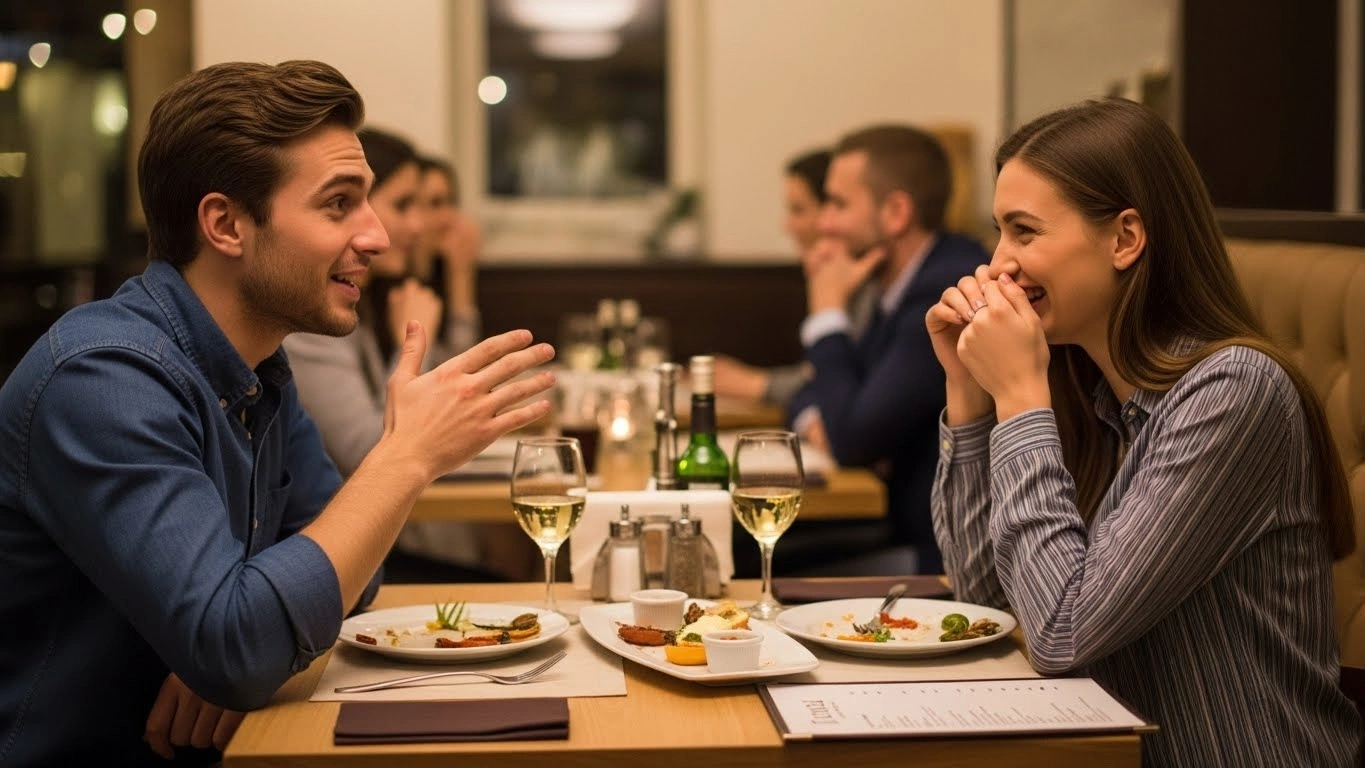 First date jokes about Saying