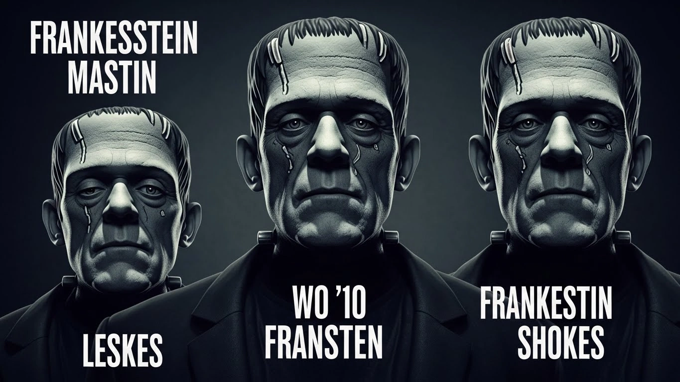 Frankenstein jokes about the Doctor
