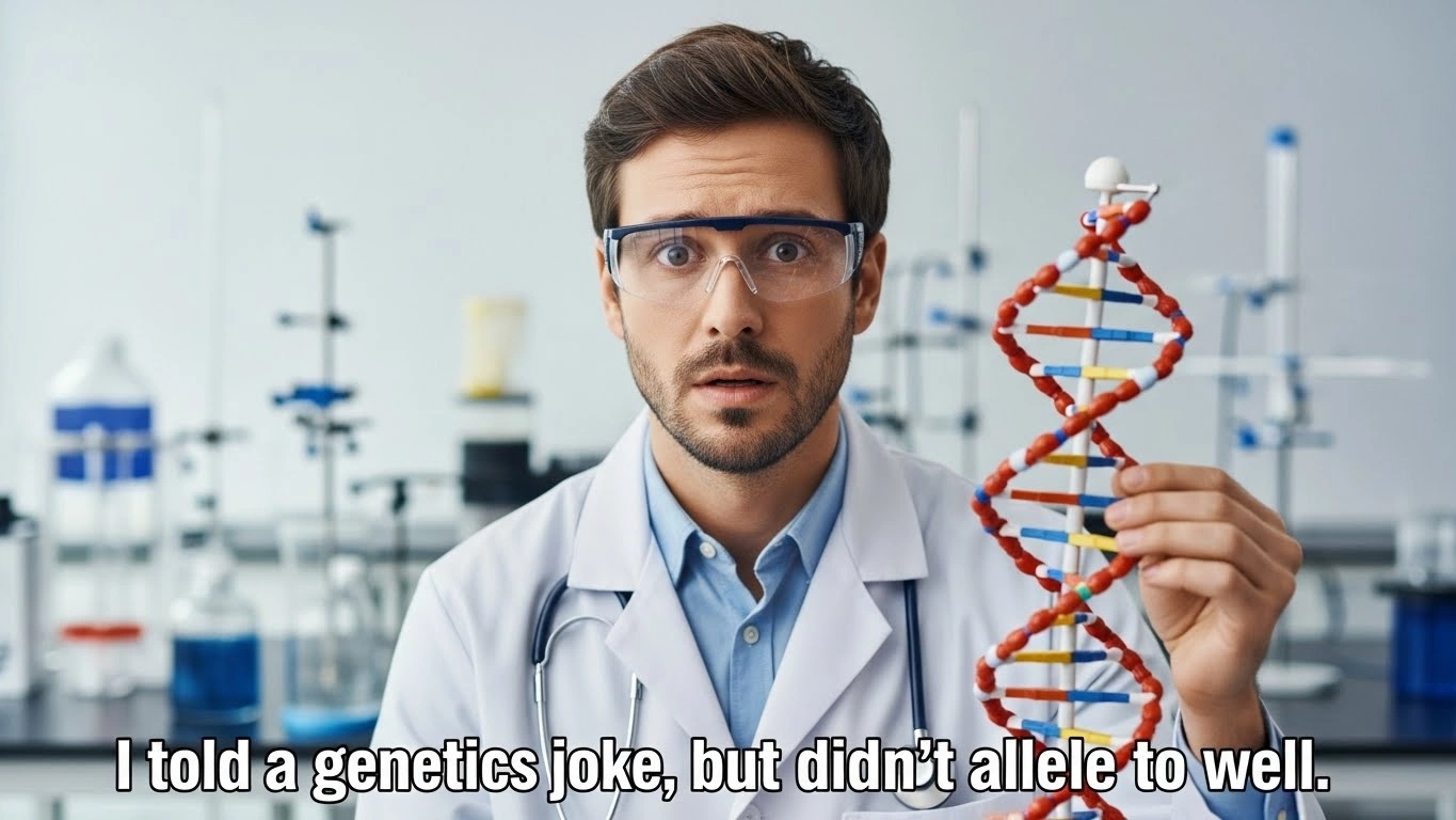 Genetics jokes Human Genetics Humor