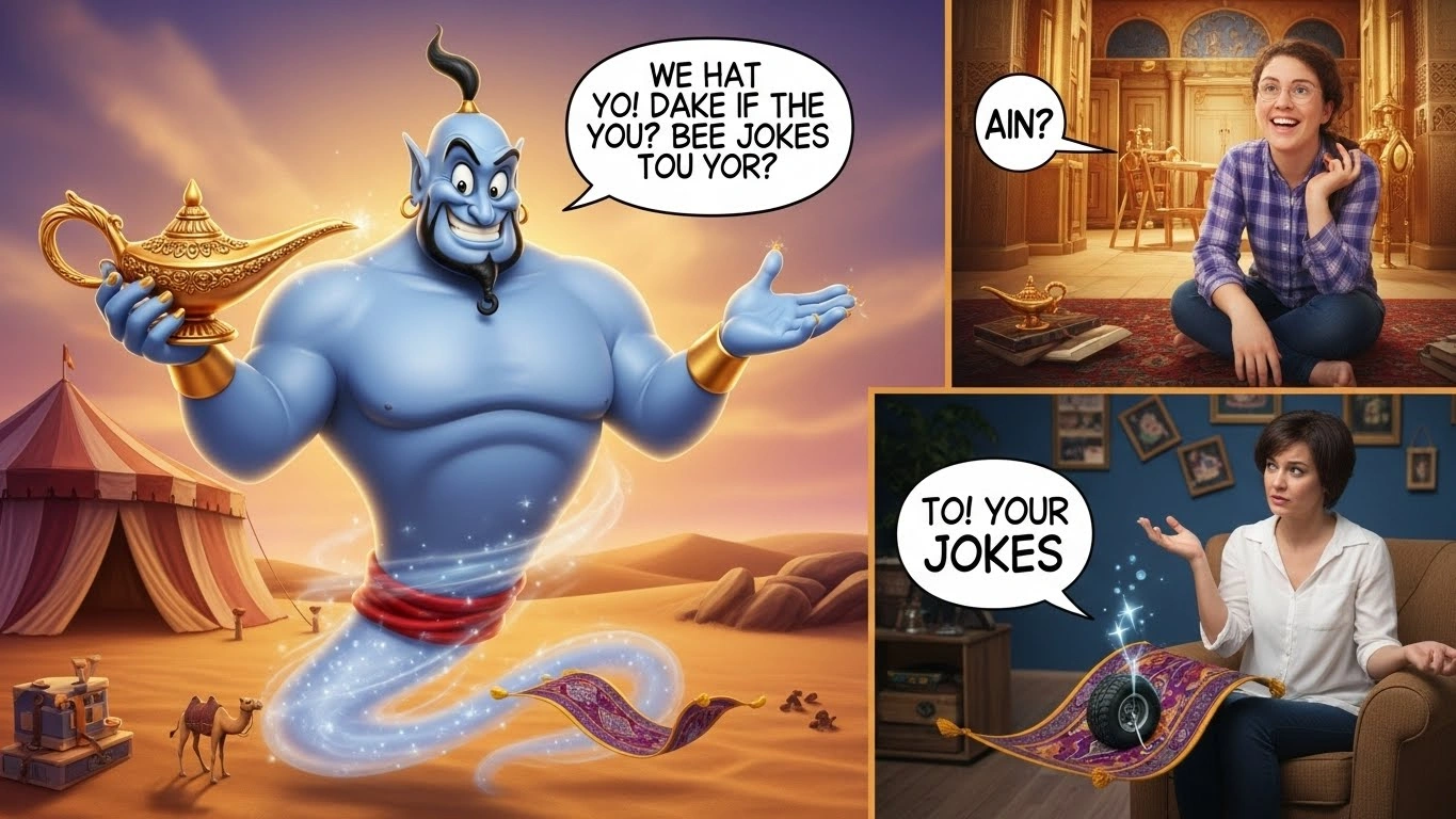 Genie Jokes Mischief & Pranks