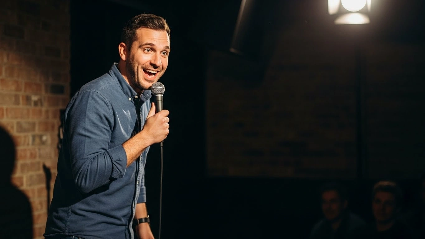 Guy Jokes About Gaming & Tech