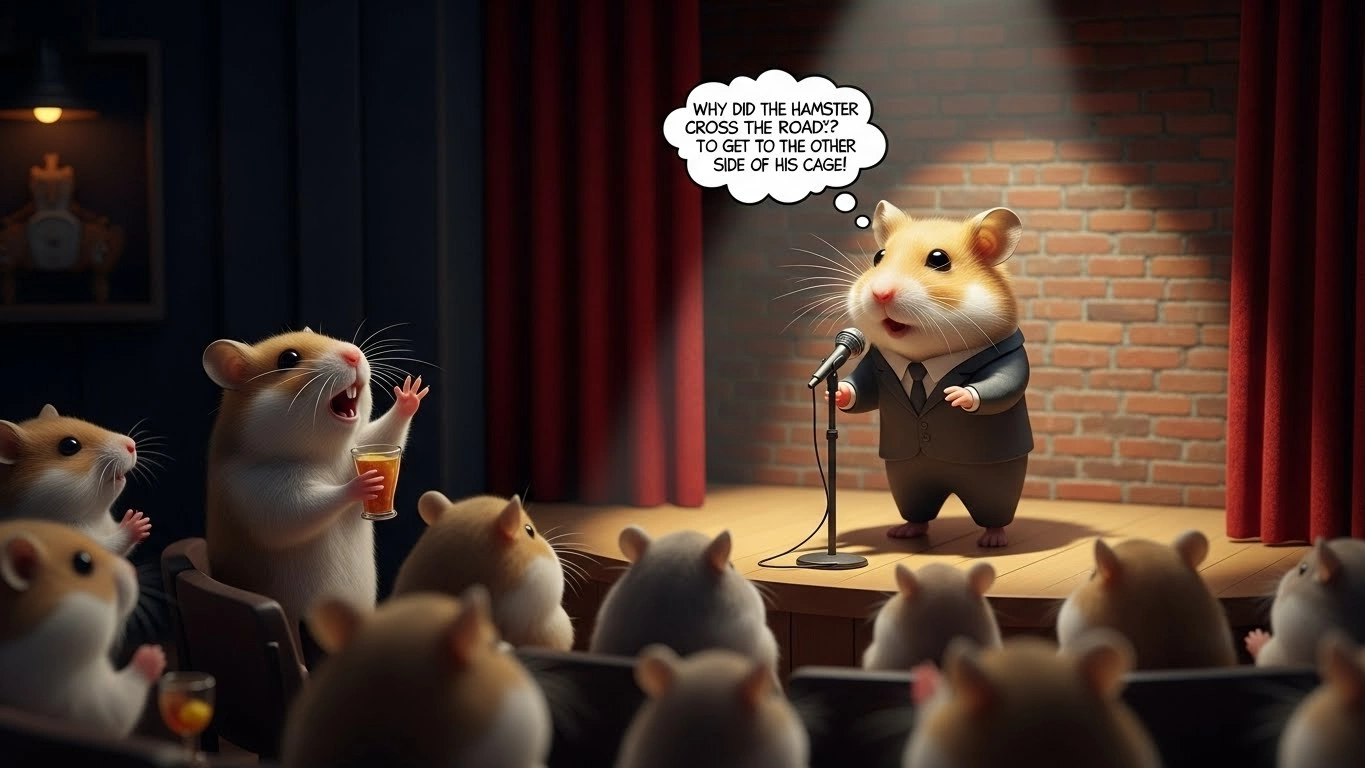 Hamster Jokes About Sleeping