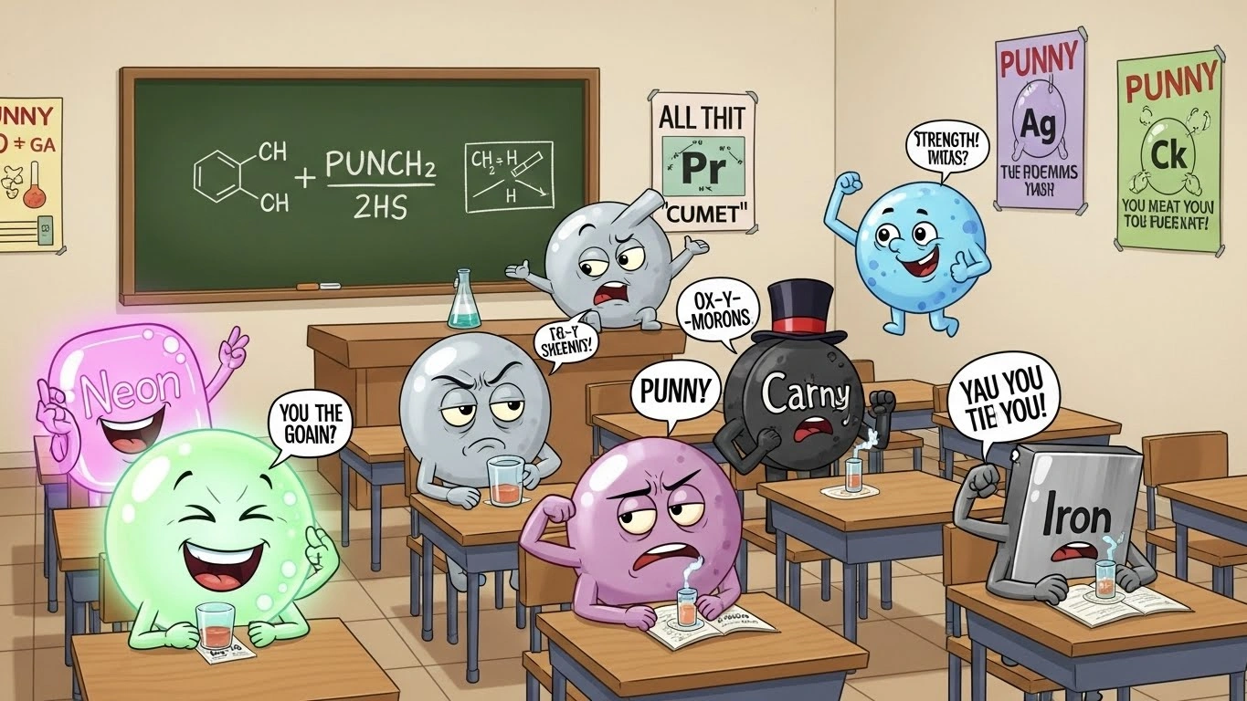 Hilarious Iron (Fe) Jokes