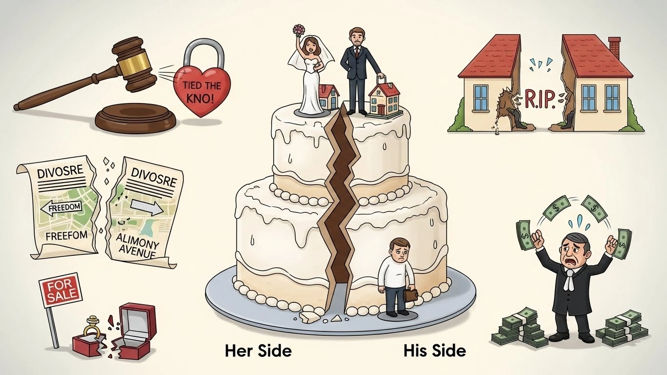 Pop Culture Divorce Jokes