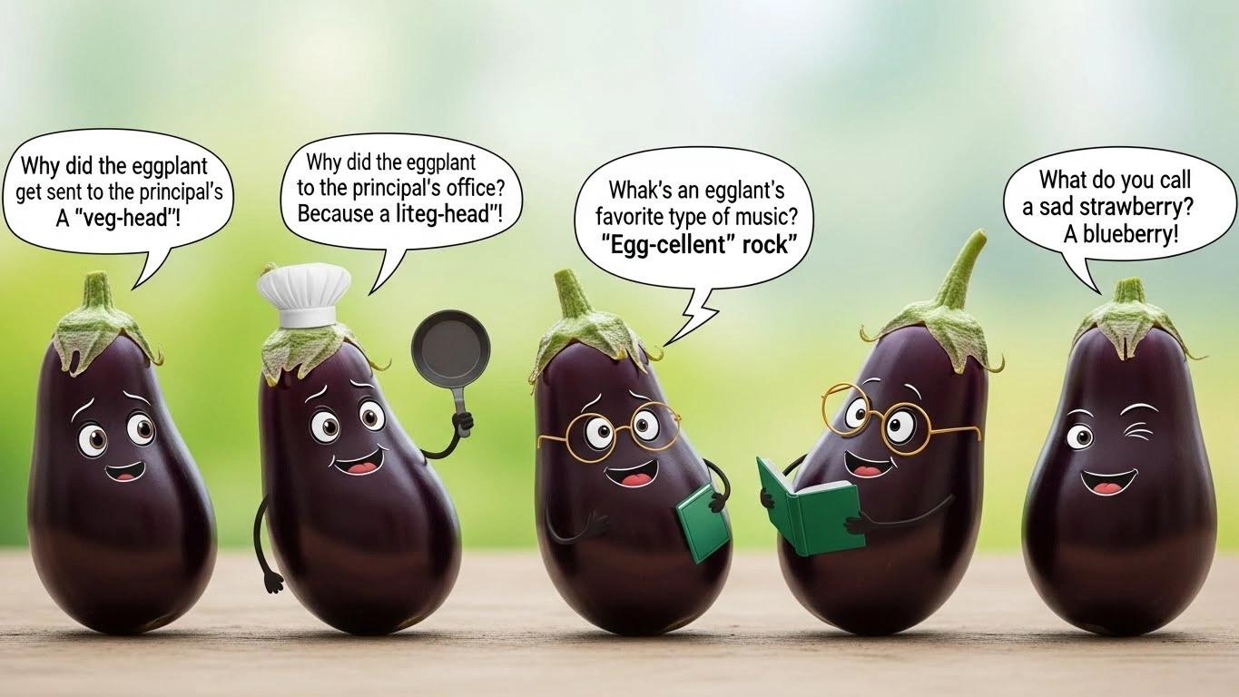 Pop Culture Eggplant Jokes
