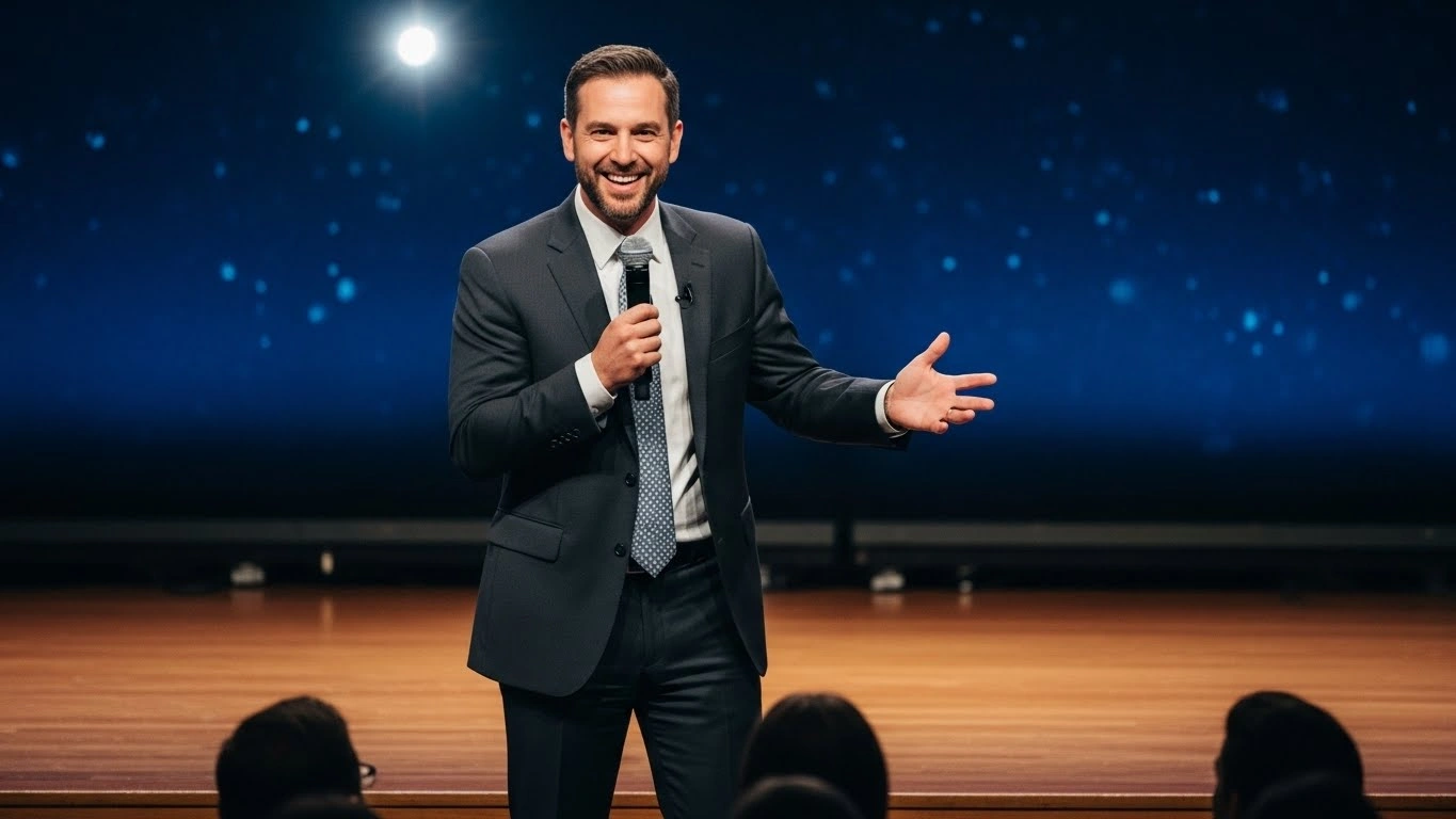 TED Talk–Style Speaker Jokes