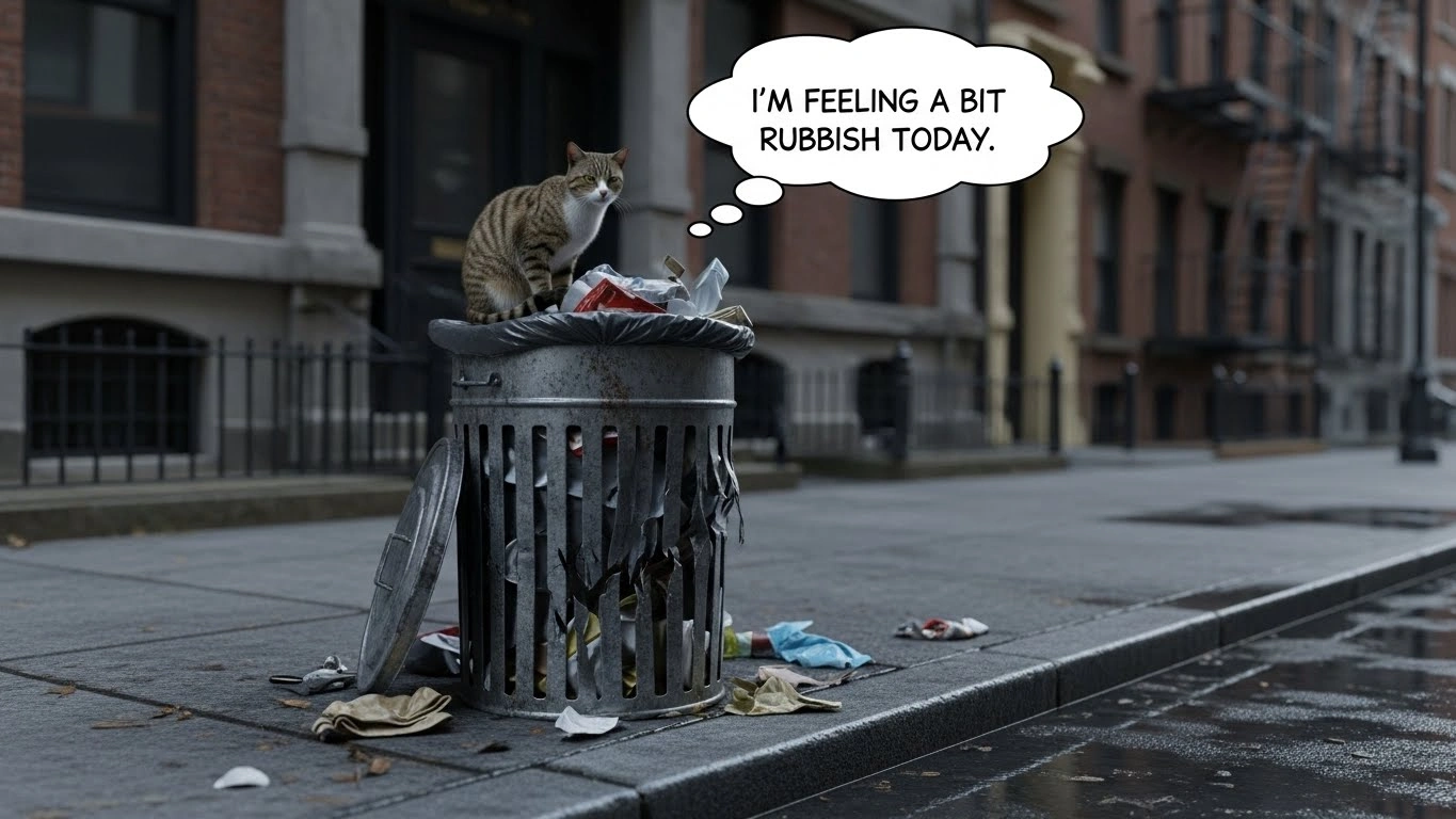 Takeout & Food Waste Garbage