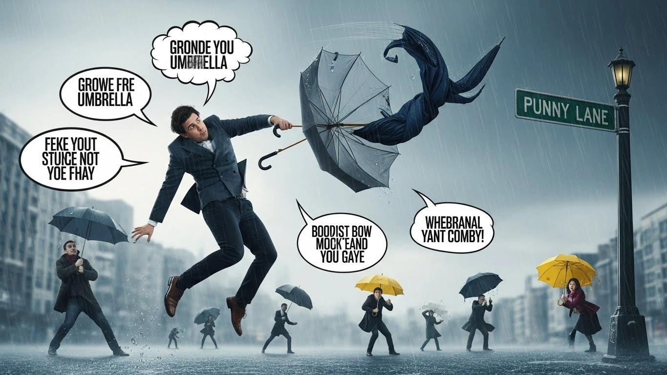 Travel Umbrella Jokes