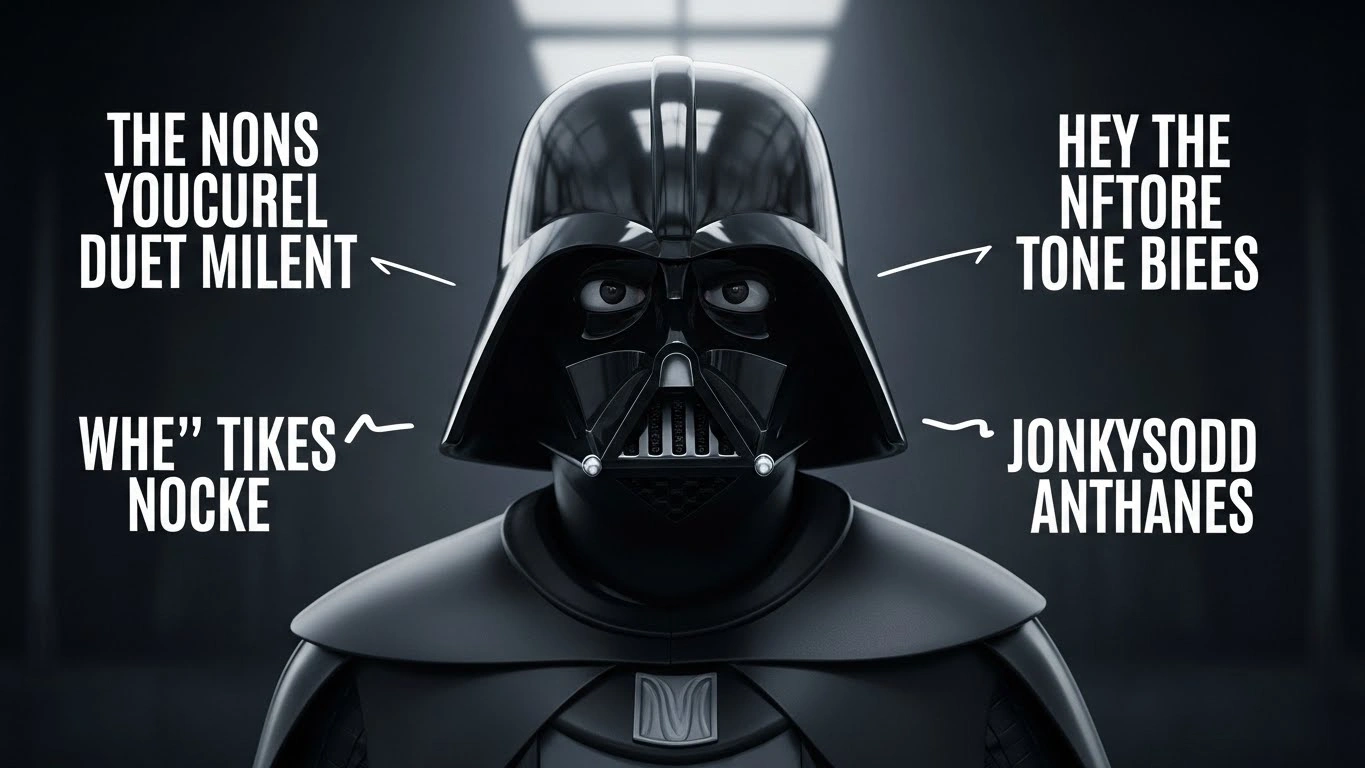 Vader Villain & Dark Side Humor