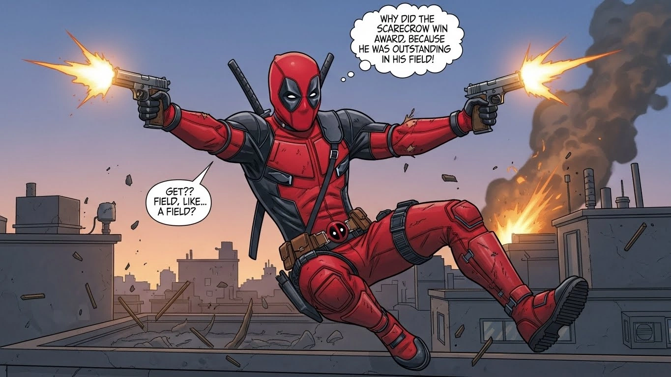 deadpool jokes