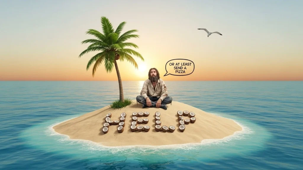 deserted island jokes