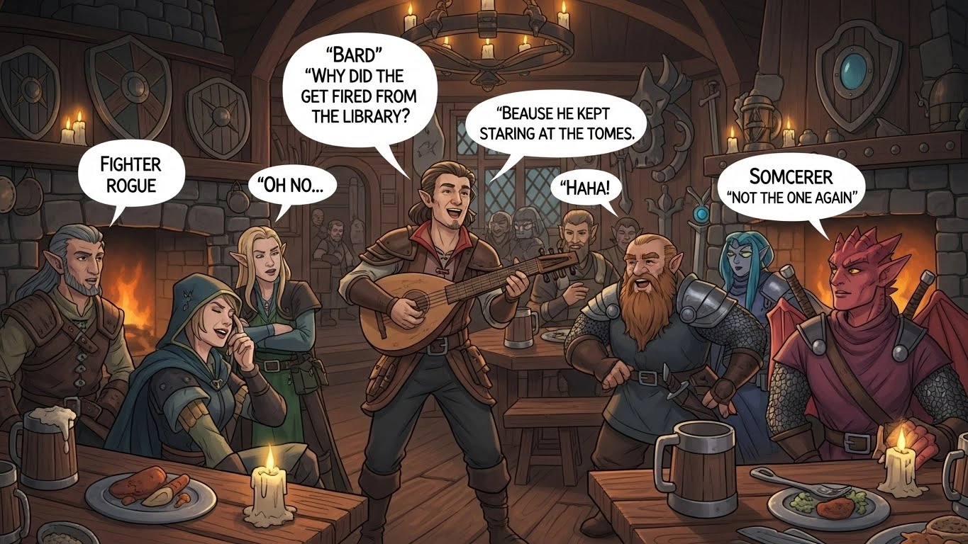 dungeons and dragons jokes