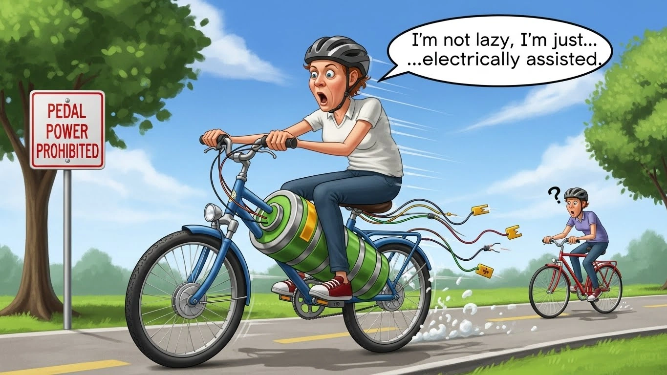 electric bike jokes