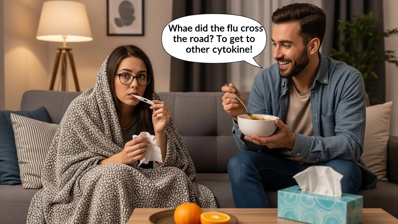 flu jokes