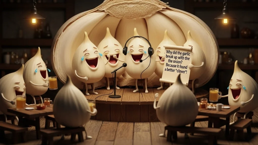 garlic jokes