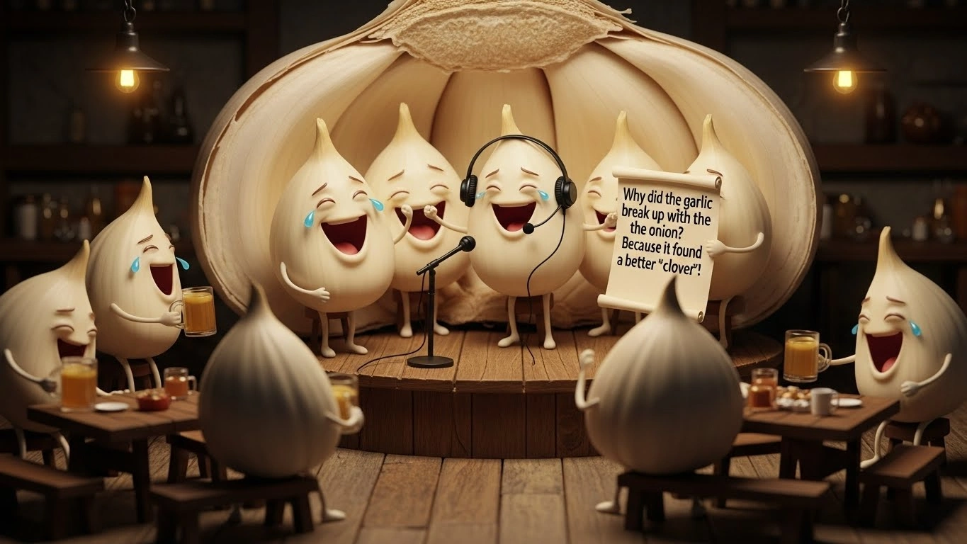 garlic jokes