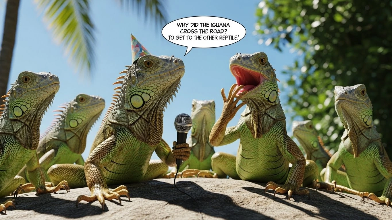iguana jokes