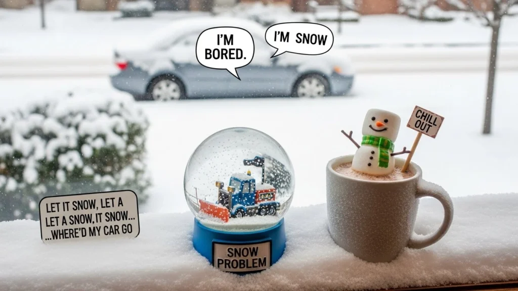 snow day puns