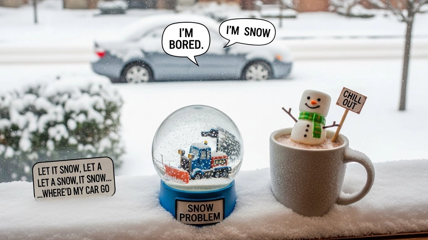 snow day puns