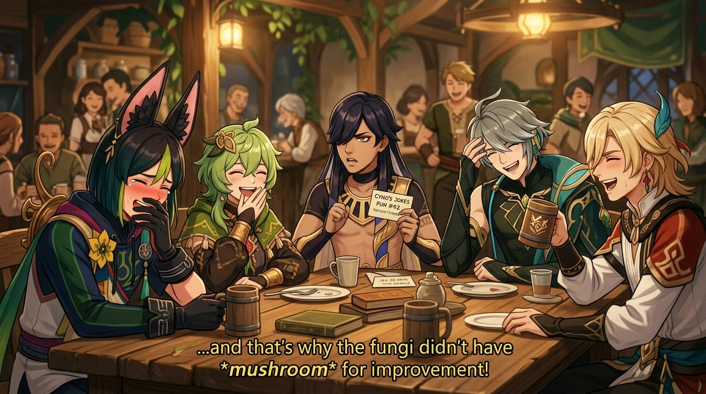 Cyno Jokes Lines