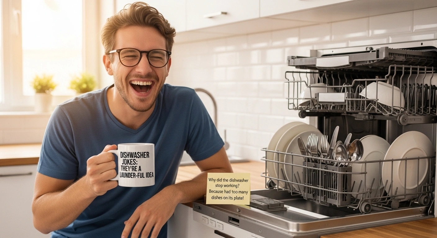 Dishwasher jokes one-liners
