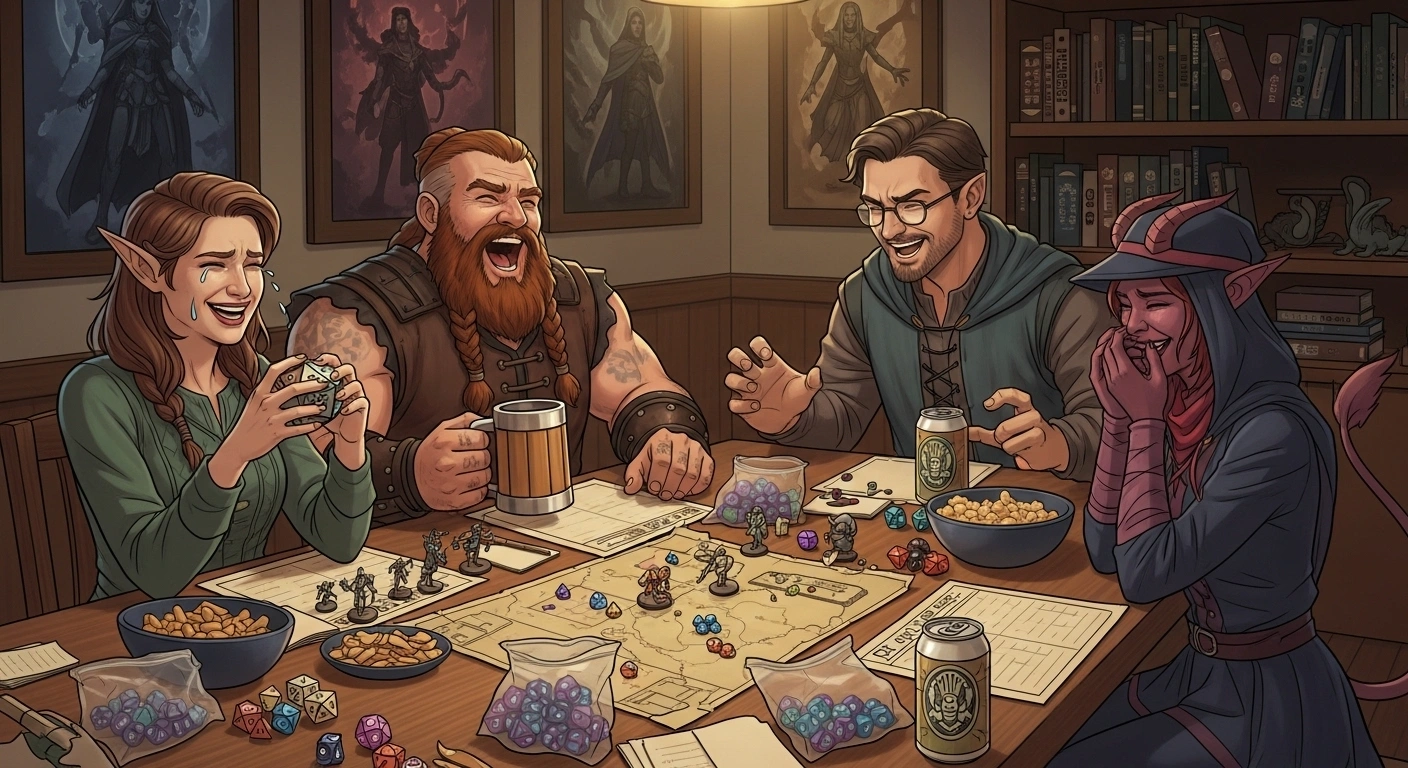 DnD Jokes for Hideous Laughter
