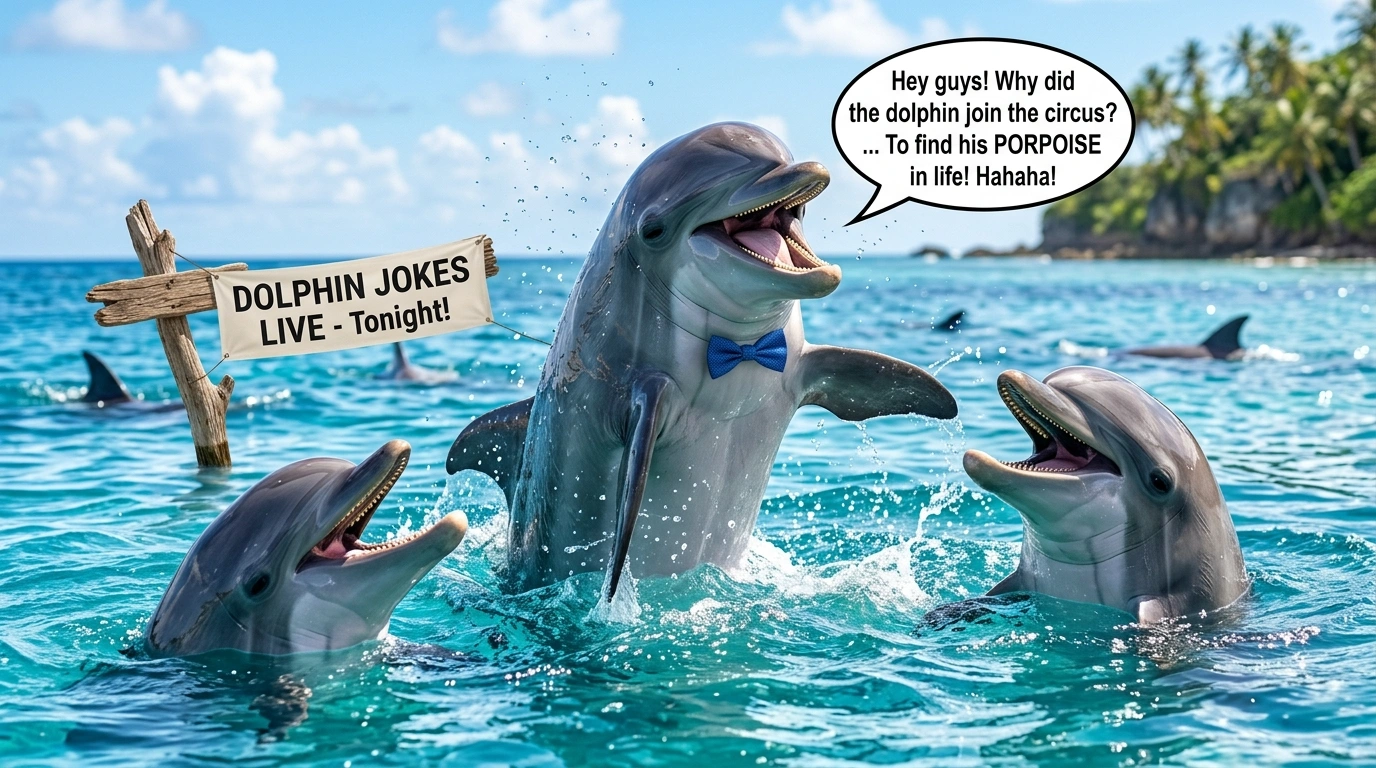 Dolphin Jokes One Liners