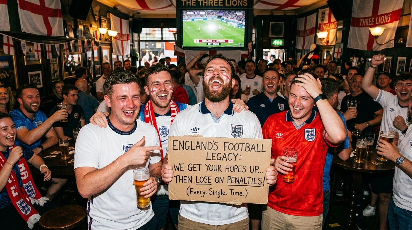 England Football Team Jokes One Liners