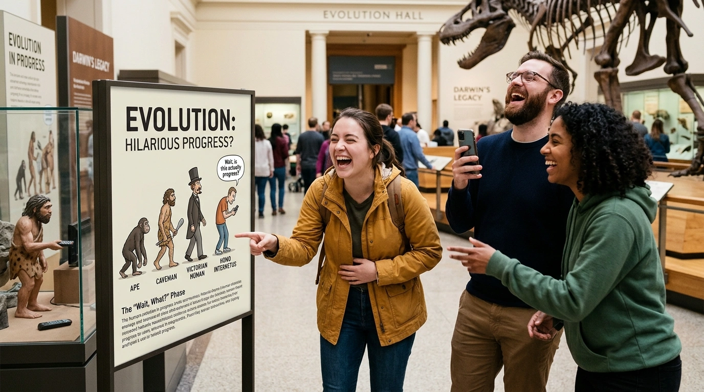 Evolution Jokes One-Liners