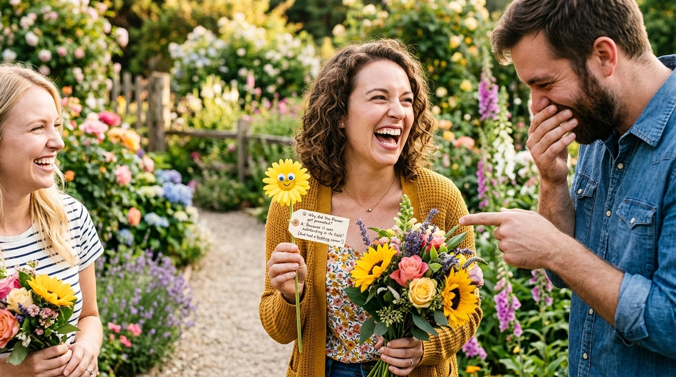 Flower Jokes for Mother’s Day