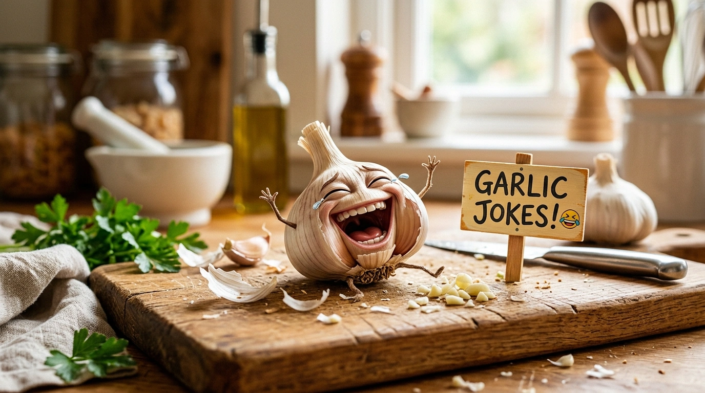 Garlic Jokes in English