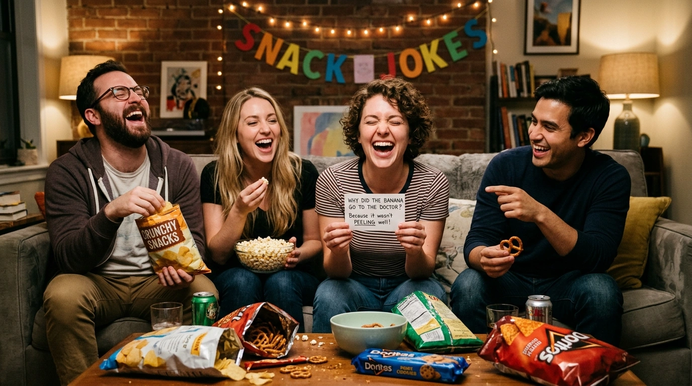 Snack jokes one liners