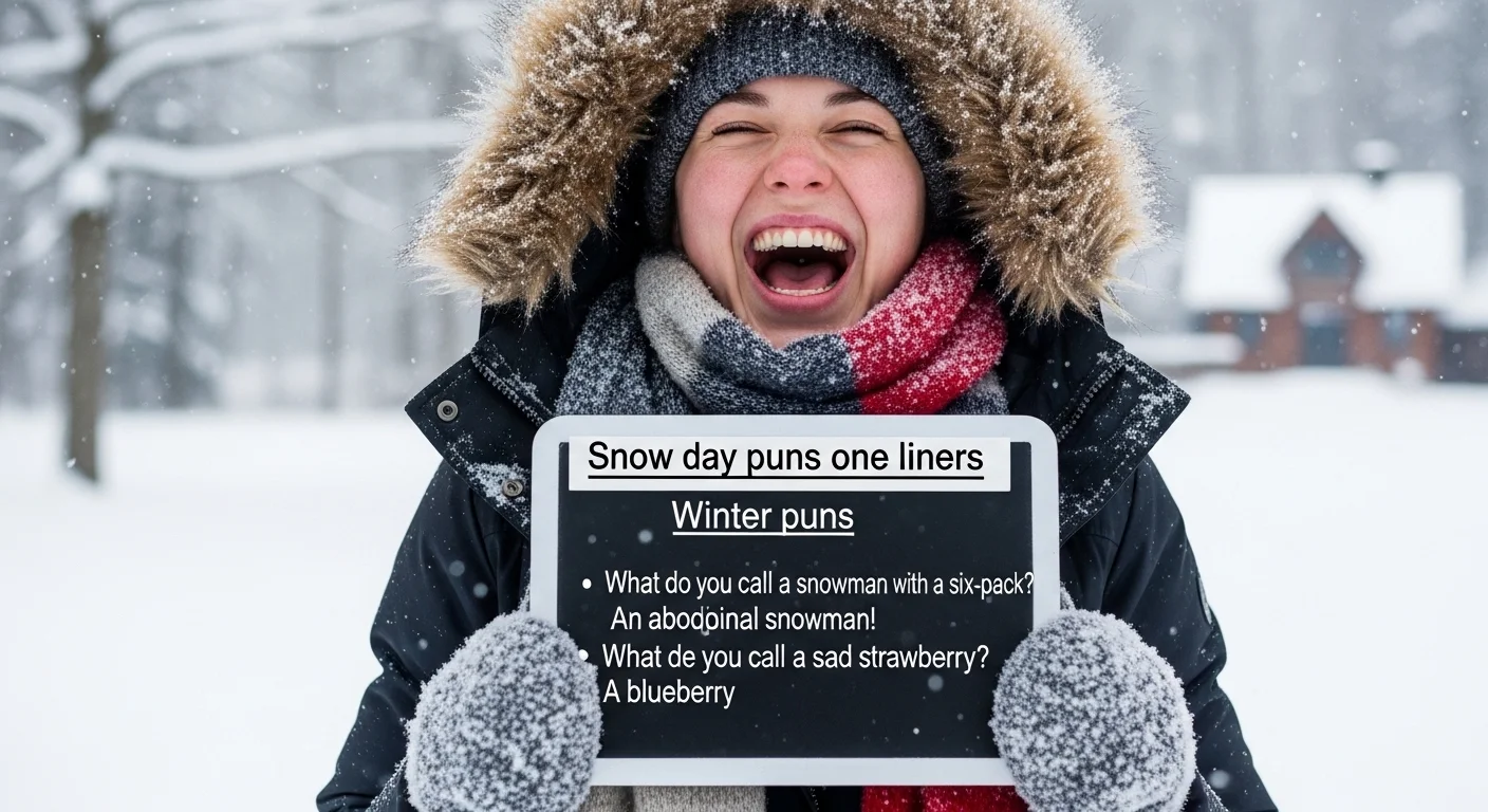 Snow Activities & Winter Sports Puns
