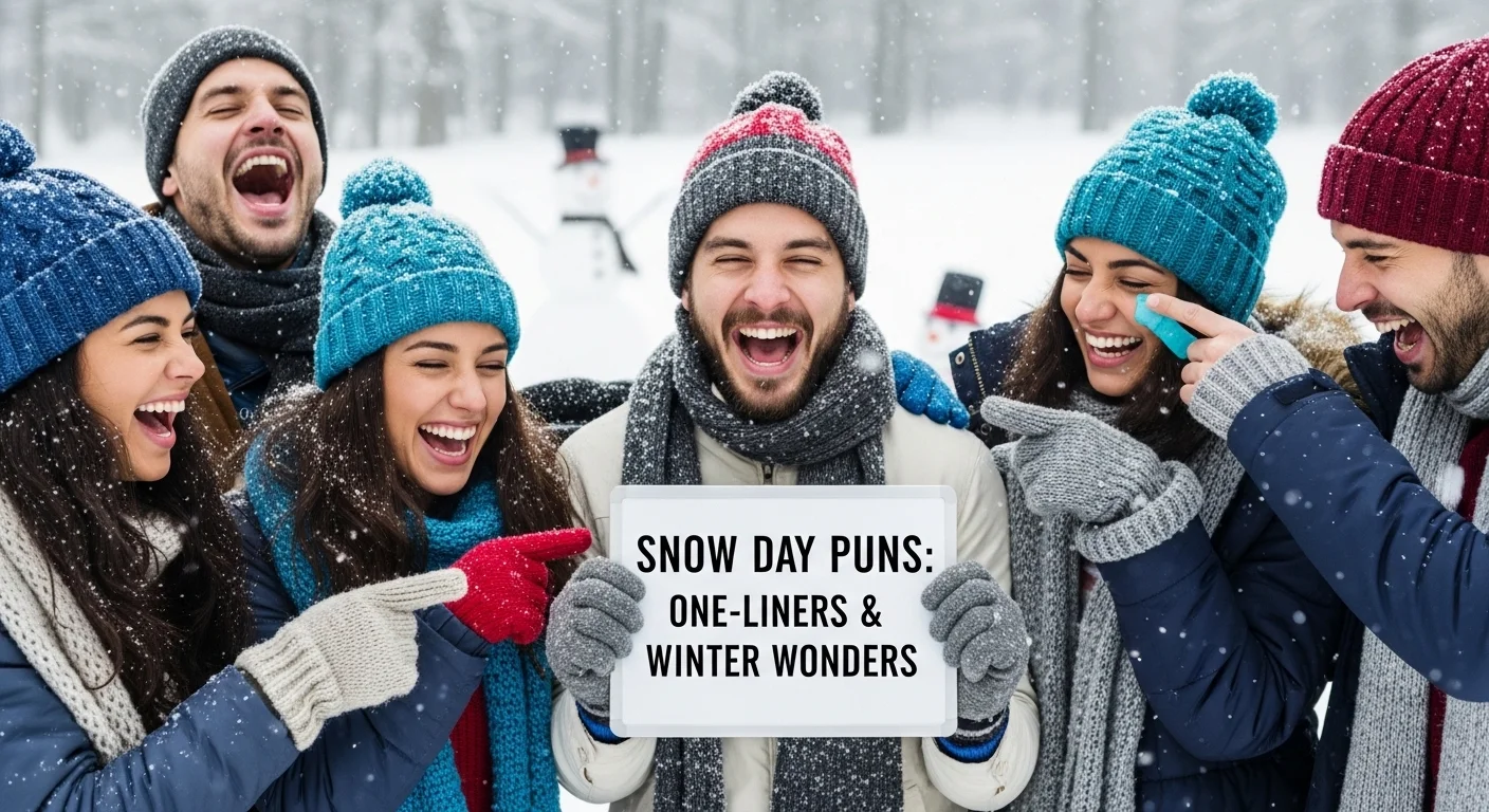 Snow Day Puns One-Liners