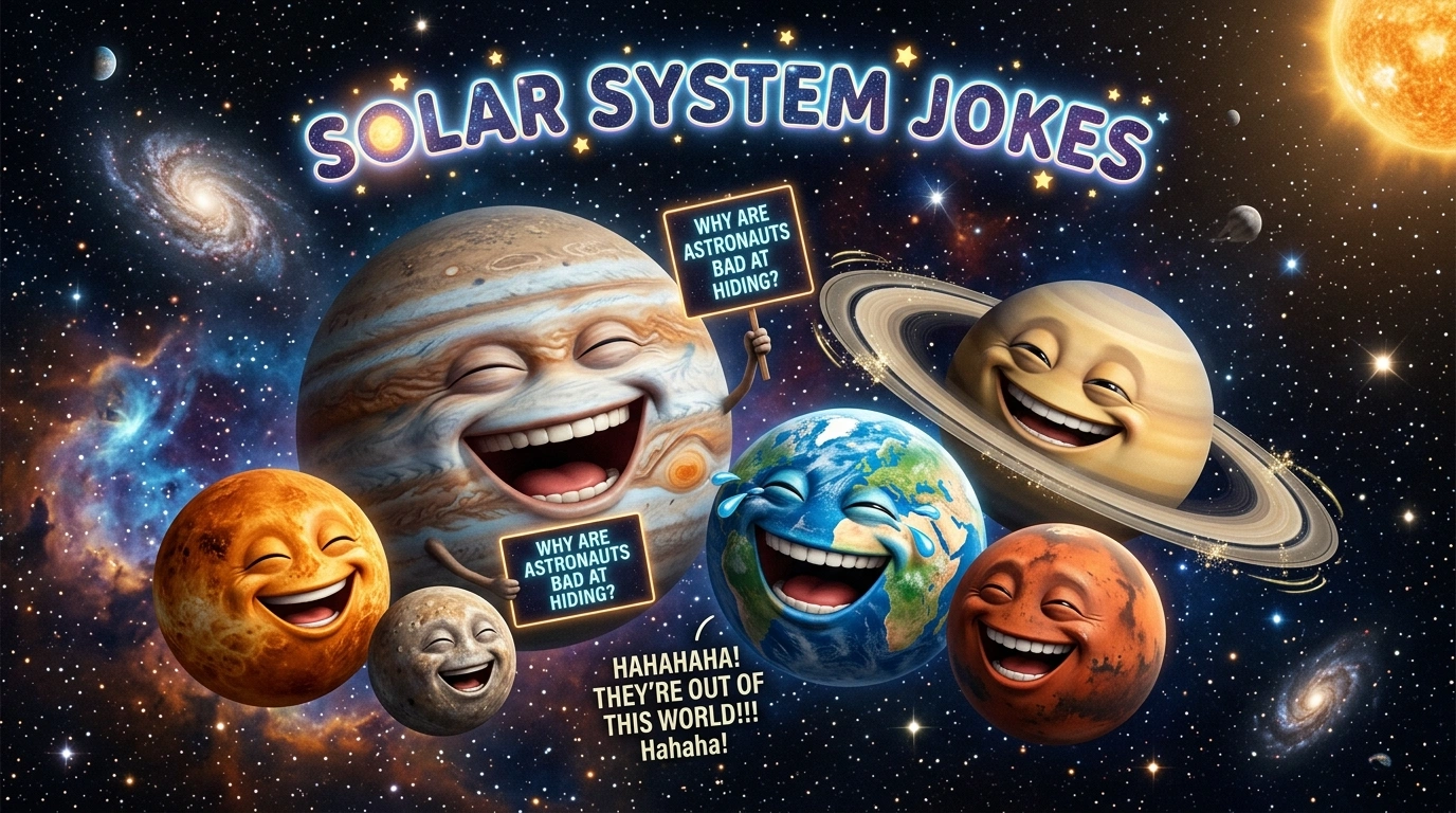 Solar System Jokes One Liners
