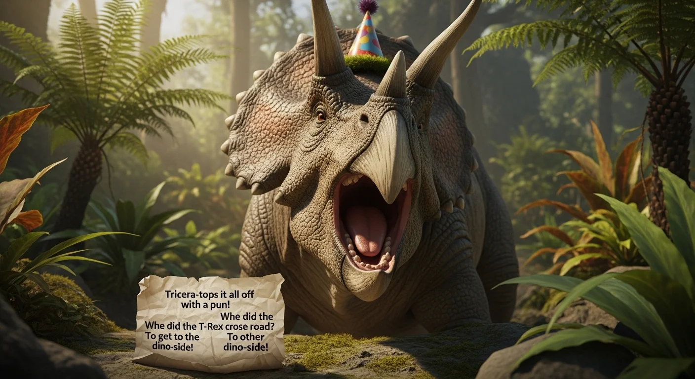 Triceratops Puns One Liners