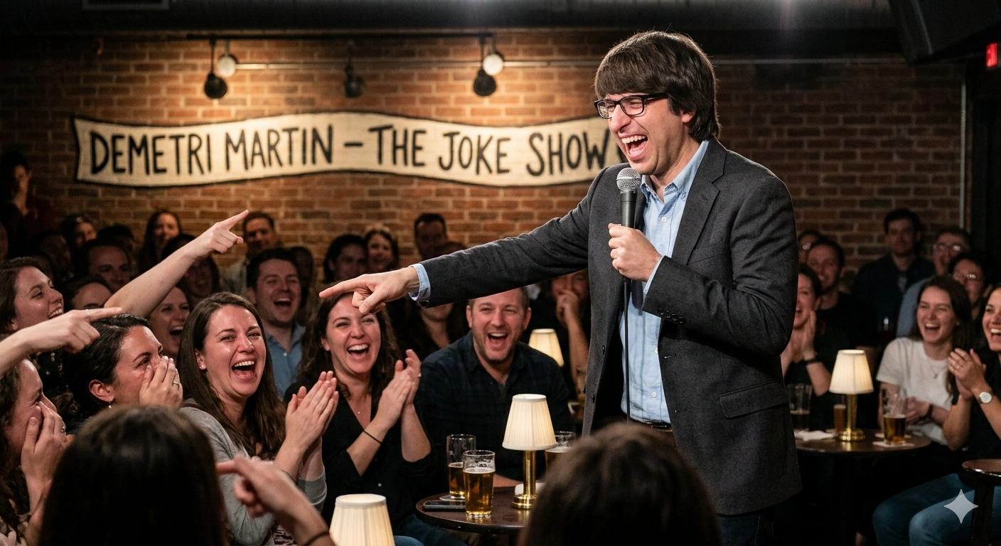 What happened to Demetri Martin