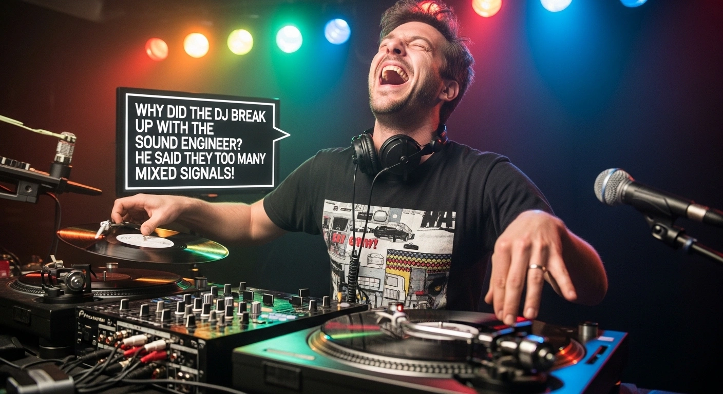 DJ jokes one-liners