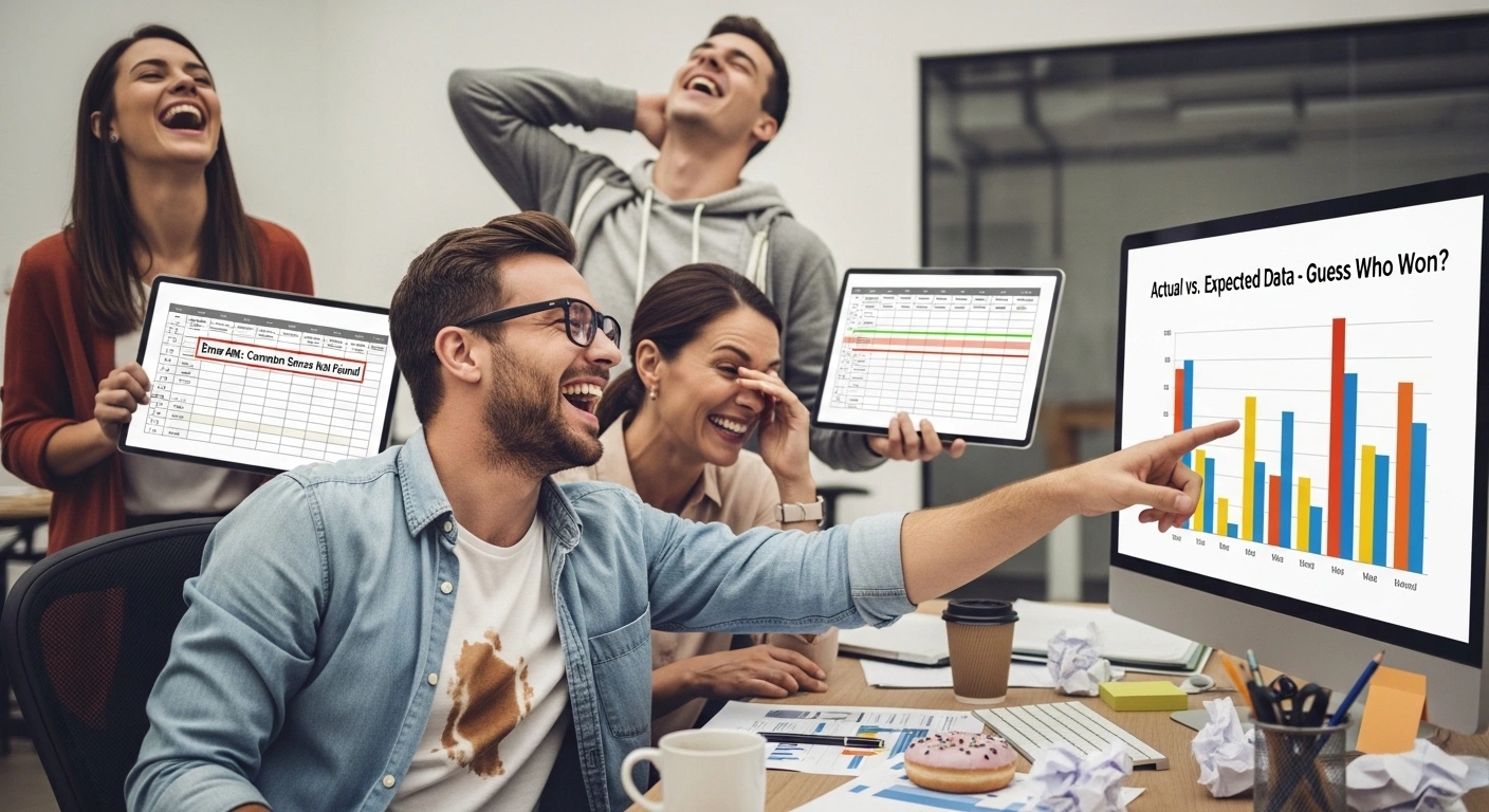 Data analysis jokes one liners