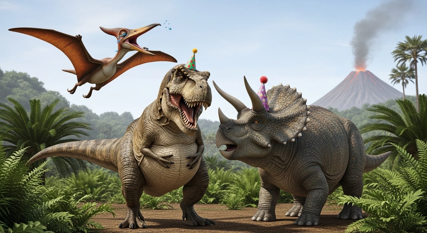 Dinosaur Jokes for Adults