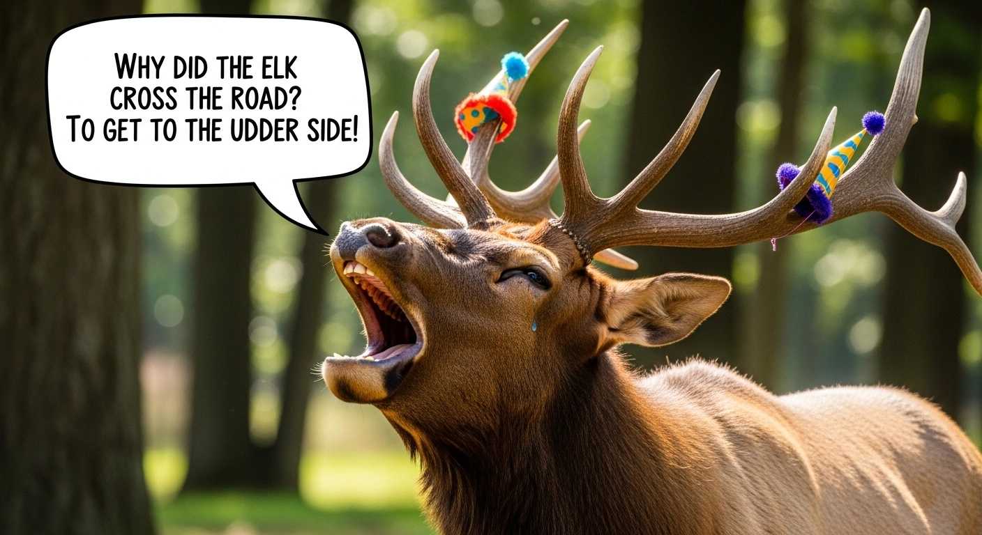 Elk Jokes One Liners