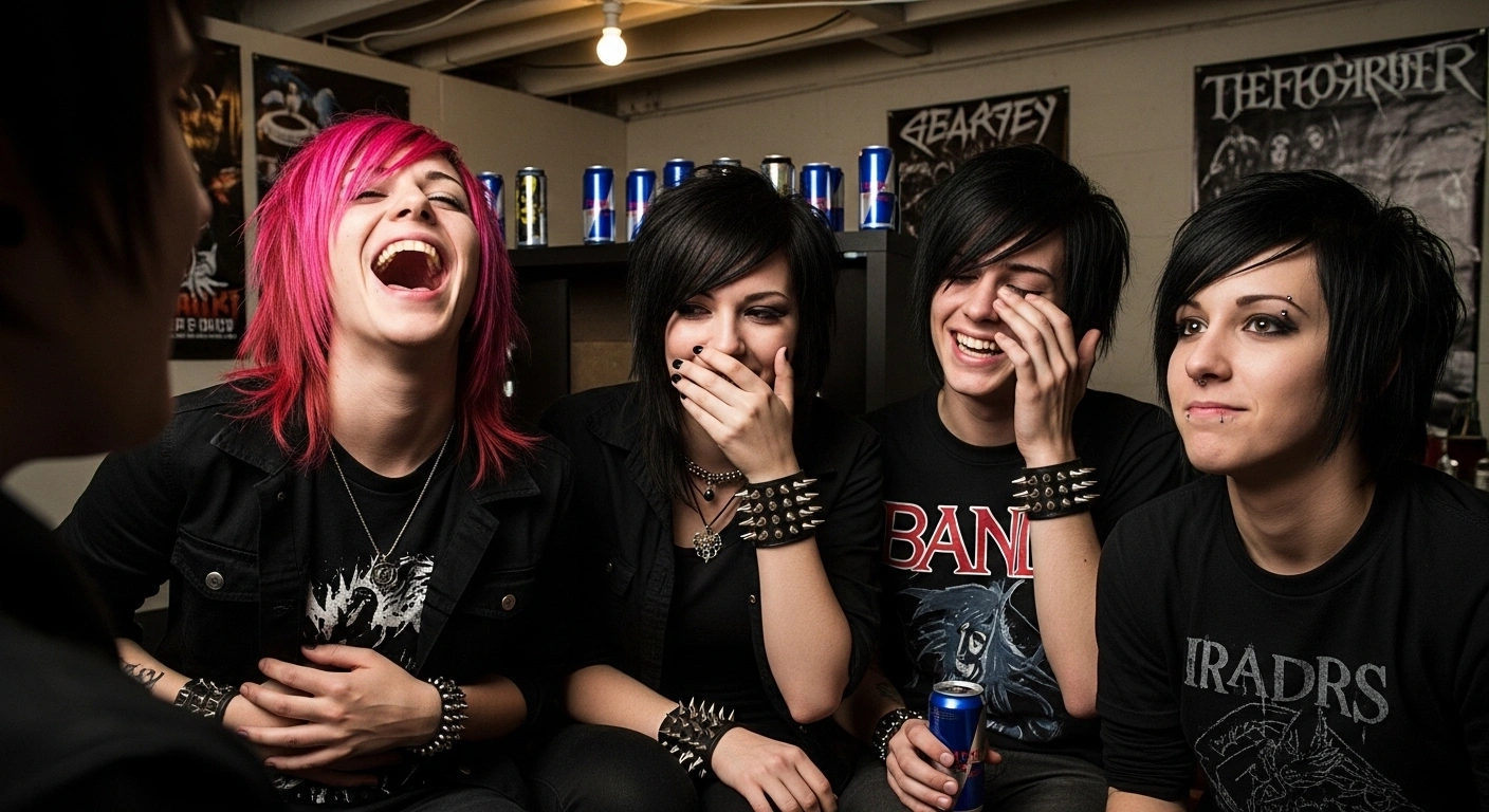 Emo jokes one liners