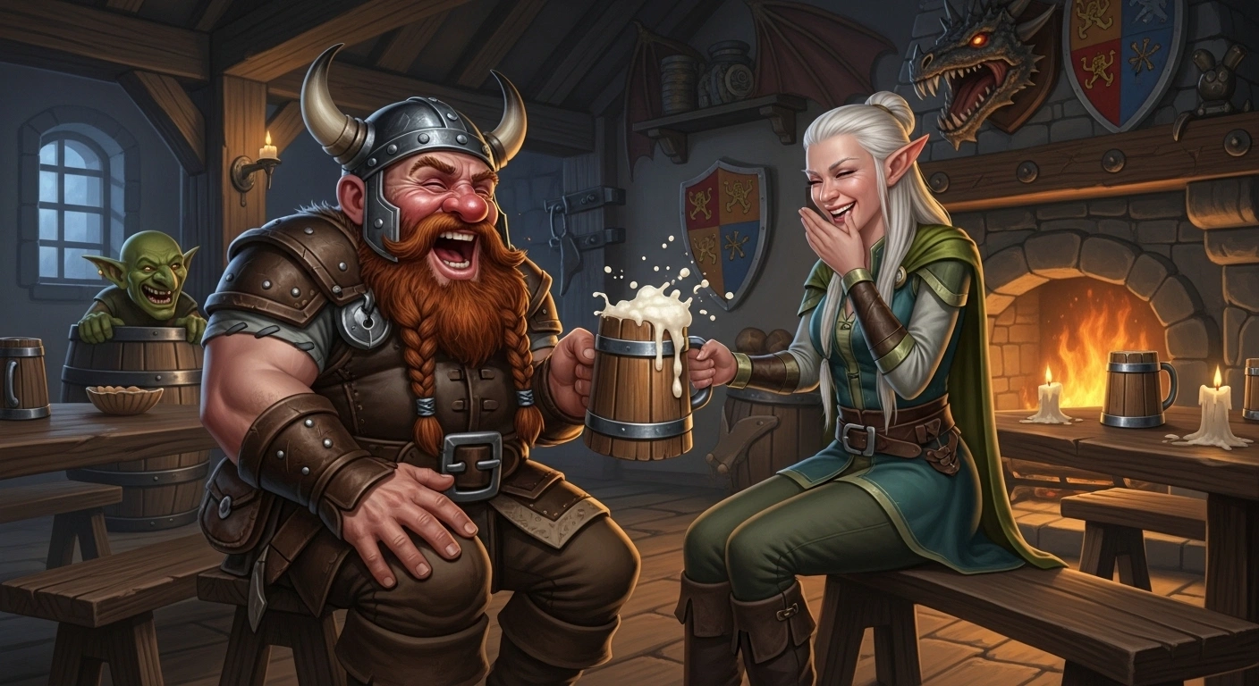 Fantasy Jokes for DnD