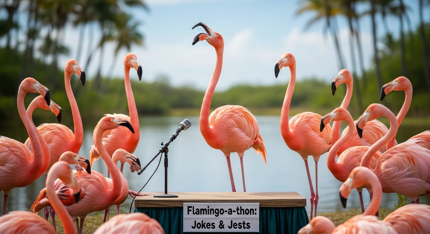 Flamingo Jokes One Liners