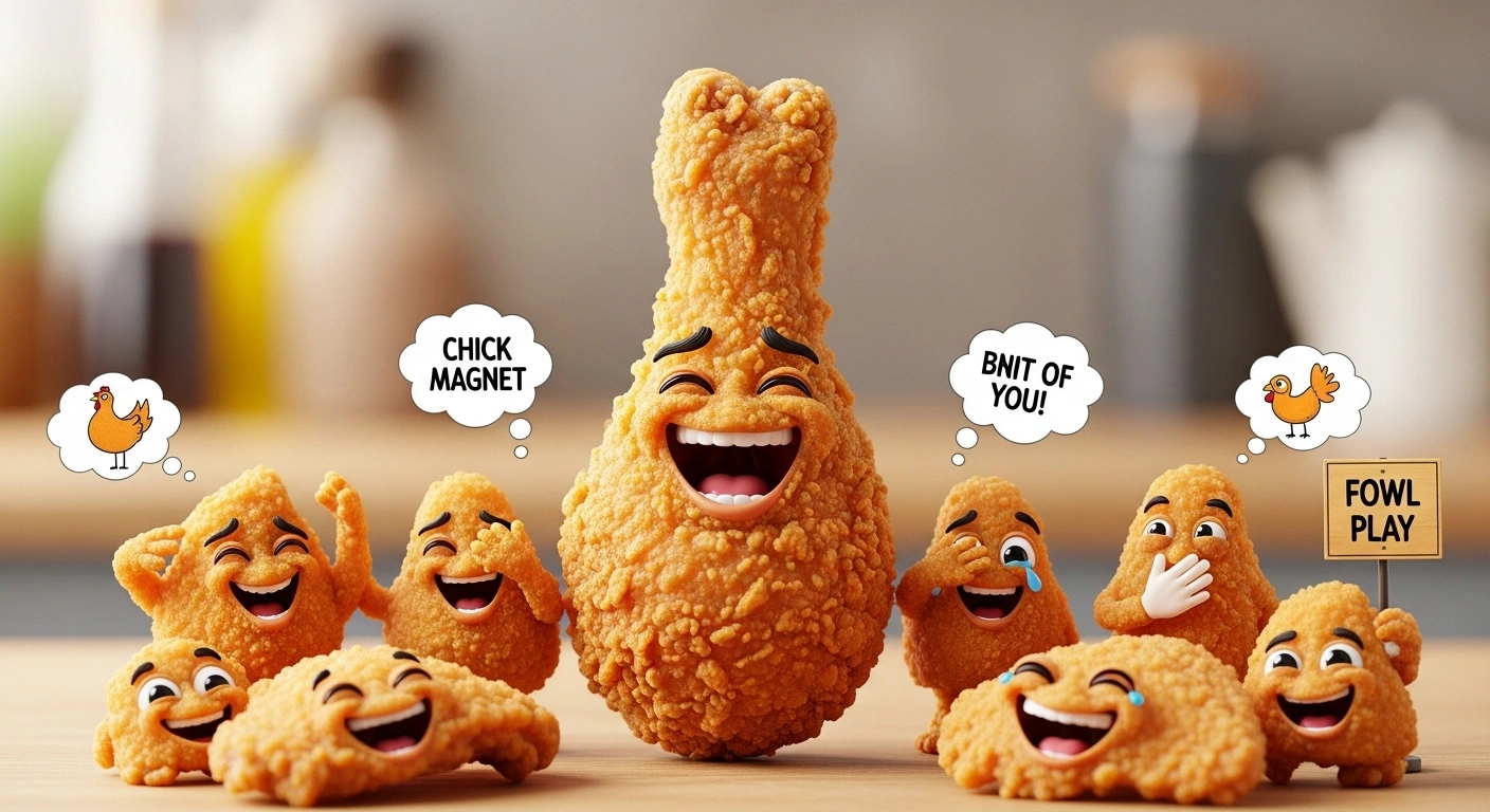 Fried Chicken Jokes One Liners