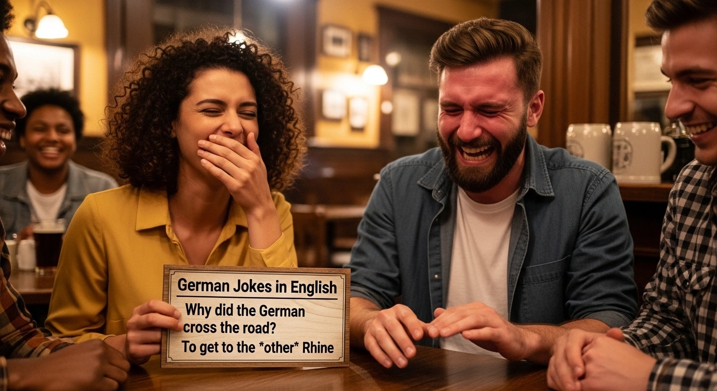 German Jokes in English for Kids