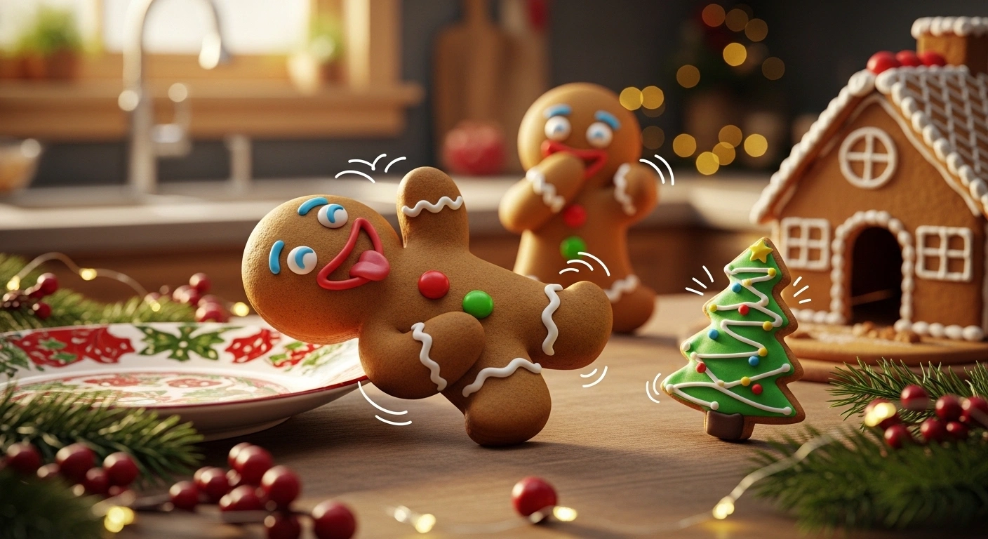 Gingerbread man jokes one liners