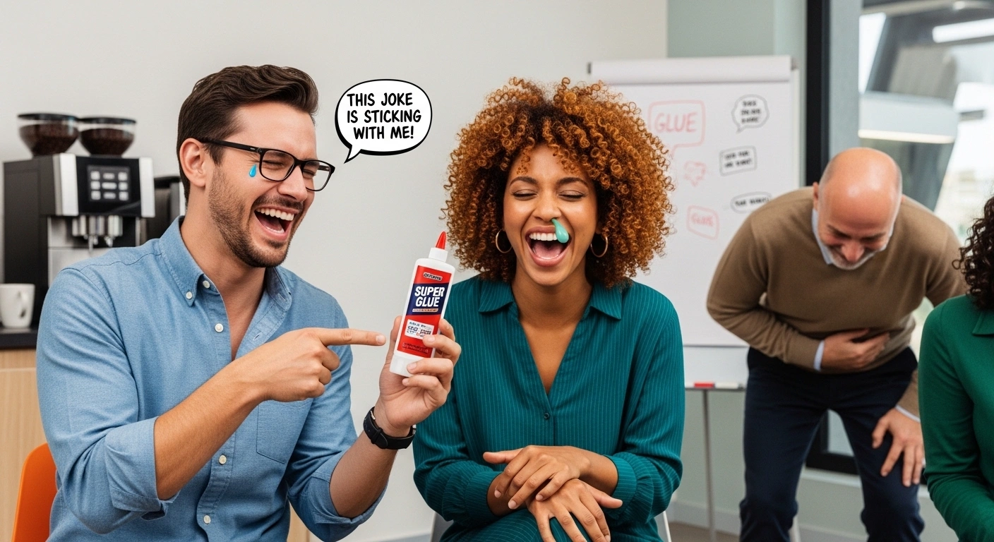 Glue Jokes One Liners for Adults