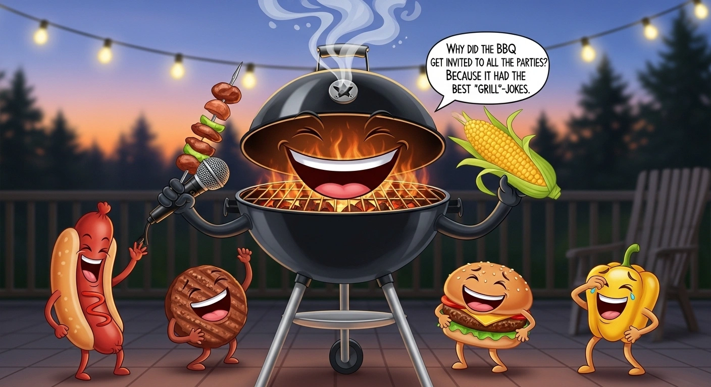 Grill Jokes One Liners