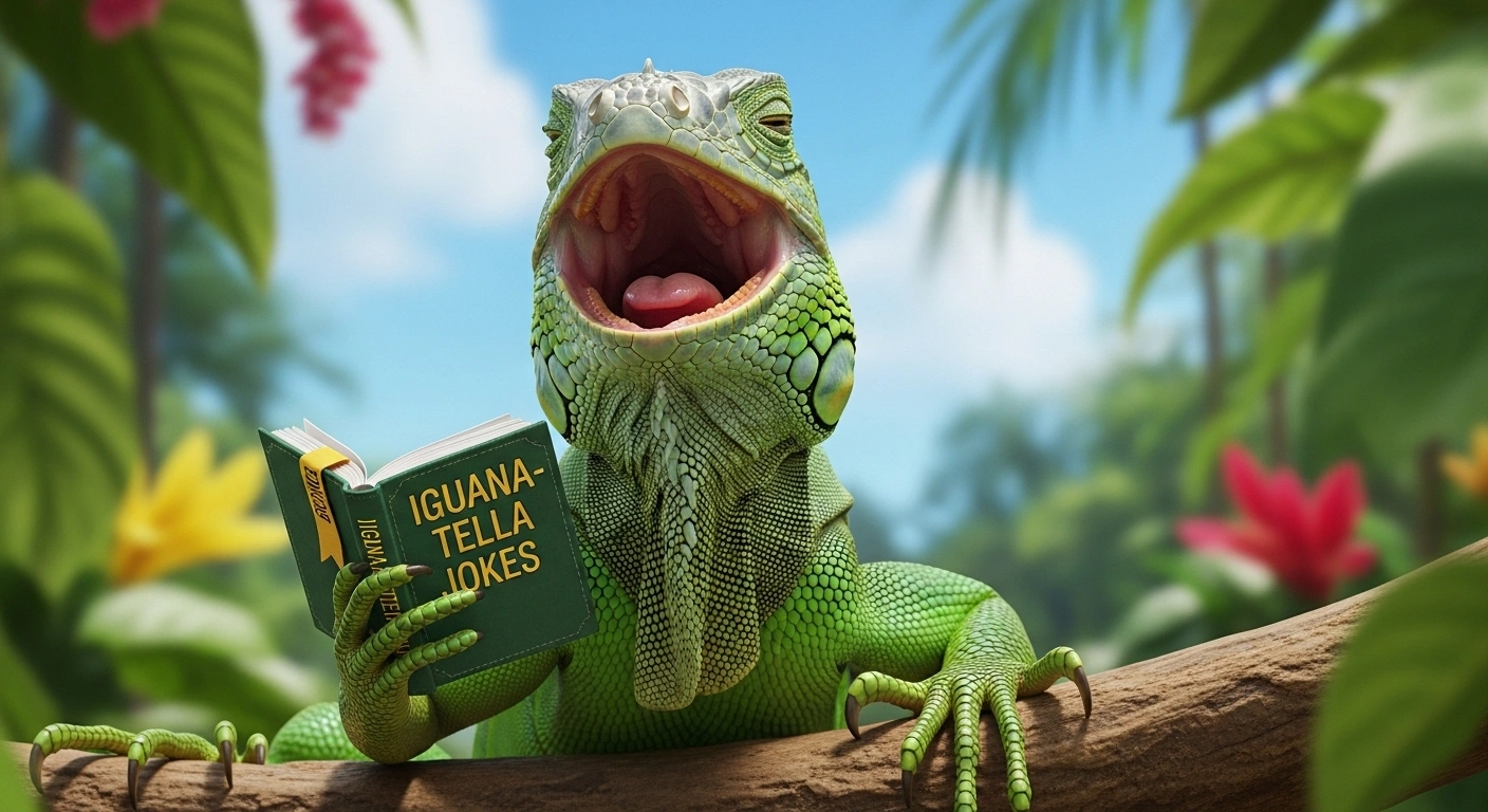 Iguana Jokes One Liners